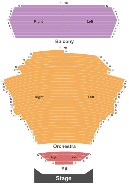 San Jose Center For The Performing Arts Les Miserables Seating Chart